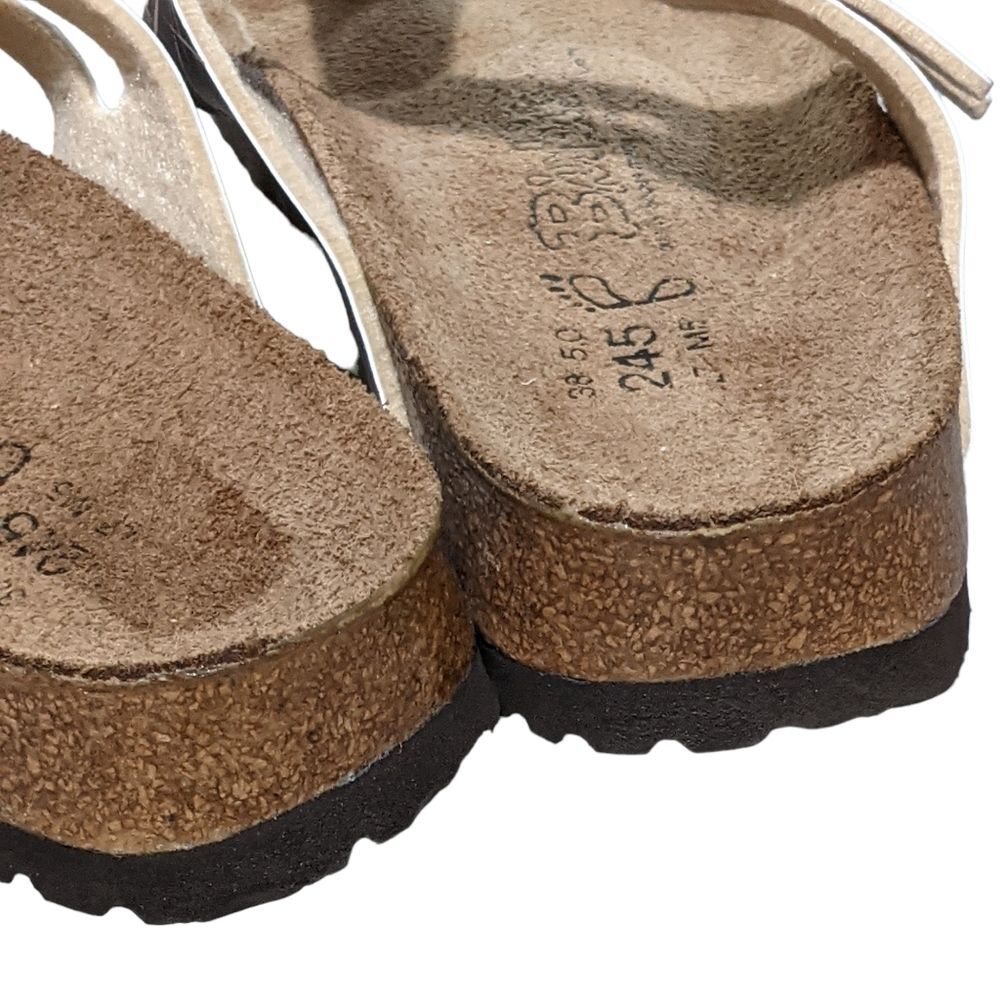 Birki's Birkenstock between toe thonged splatter print sandal slip on op… - Picture 7 of 12